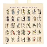 Women Who Changed The World - Tote Bag - TBPD54 From secret agents, scientists and suffragettes to politicians, presidents and palaeontologists. This amazingly detailed design is a celebration of women who have made a significant impact on the world,...