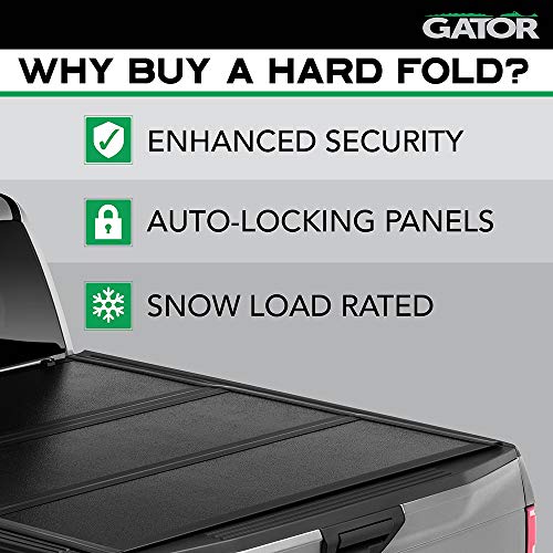 Gator EFX Hard TriFold Truck Bed Tonneau Cover GC14002 Fits 2015