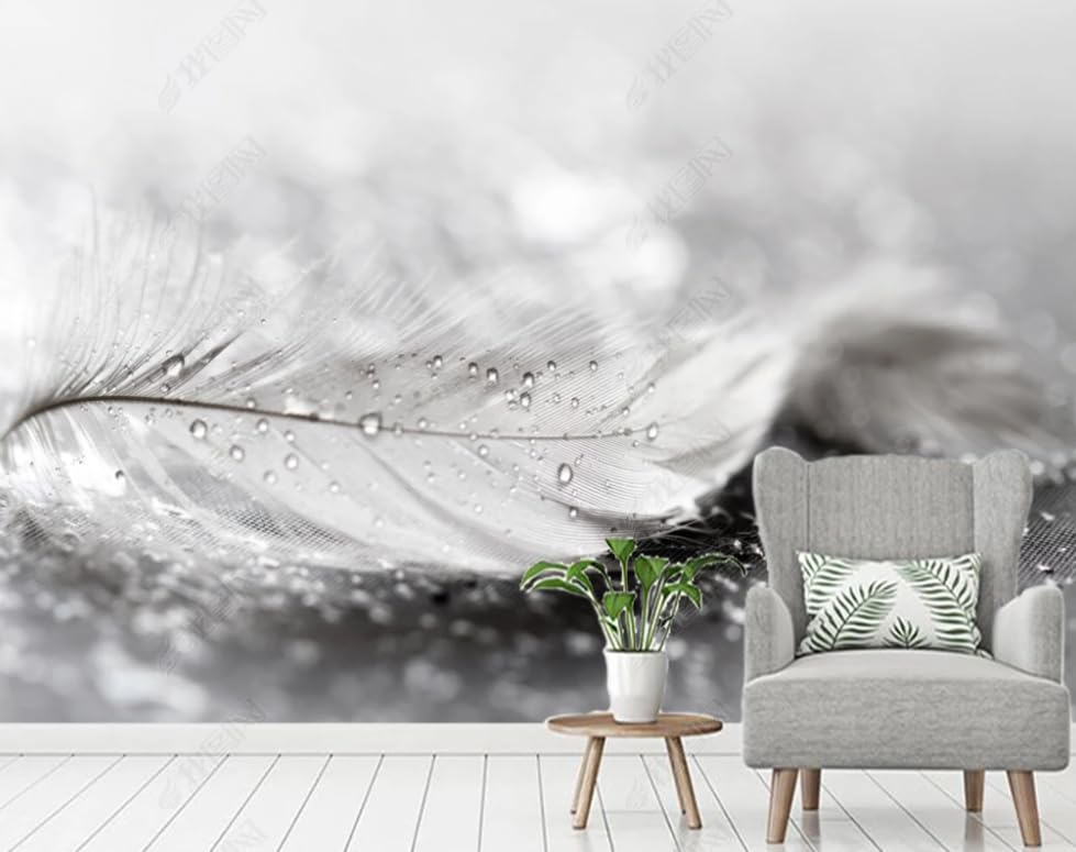 Papier peint intissé grand format pour camoufler les murs imparfaits