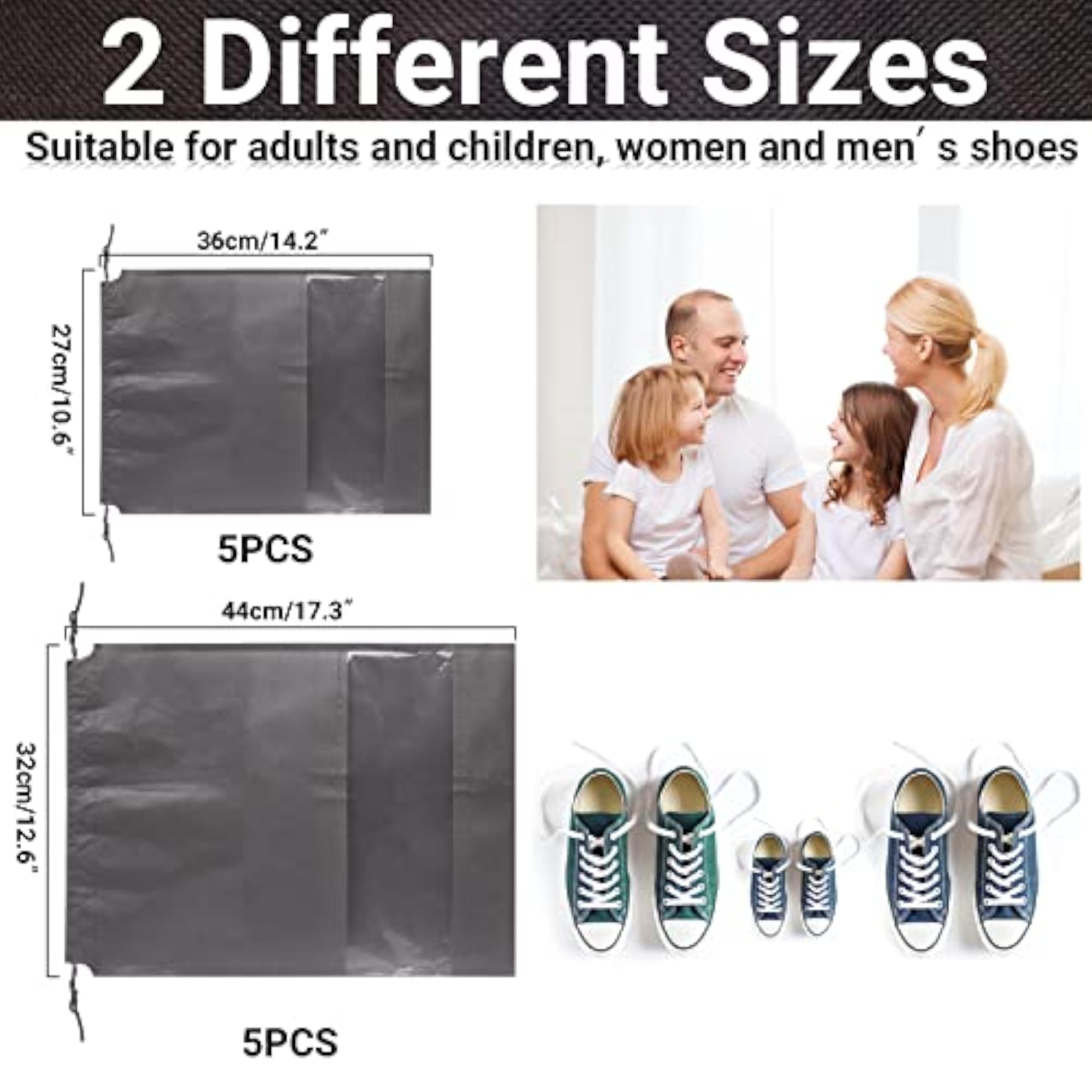 10 PCS Travel Shoe Bag, Drawstring Storage Bags