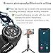 NEWNEWLIU Bluetooth Media Button Remote,Adjustable Direction Waterproof Wireless Music Controller for Car Bike Motorbike,Steering Wheel Control Button Compatible for iPhone/Android Device Black ﻿