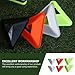 Happyyami Pe Material Football Training Sign Plates 20pcs Set Soccer Training Accessories