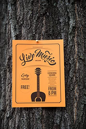 Astrobrights Mega Collection, Colored Cardstock, Bright Orange, 320 Sheets, 65 Lb/176 Gsm, 8.5" X 11" - More Sheets! (91626) #TOP2