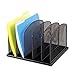 SAFCO - ORGANIZER,VRT,5 SEC,BK