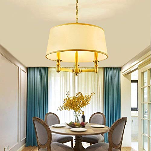 Lustre LED en bronze contre la lumière agressive dans la chambre et l'étude