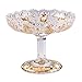 Precious Bohemia Crystal Bowl en el soporte