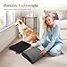 ALPHA CAMP 19” Twin Air Mattress with Built in Pump and Pillow, Blow up Mattress in 2 Mins Self-Inflation/Deflation with Soft Plush Top, Foldable Inflatable Mattress, Air Bed for Camping, Home Guest
