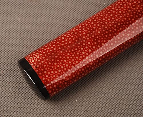 Shijian Japanese Samurai Katana Replacement Red Rayskin Saya With Horn Fittings #TOP5