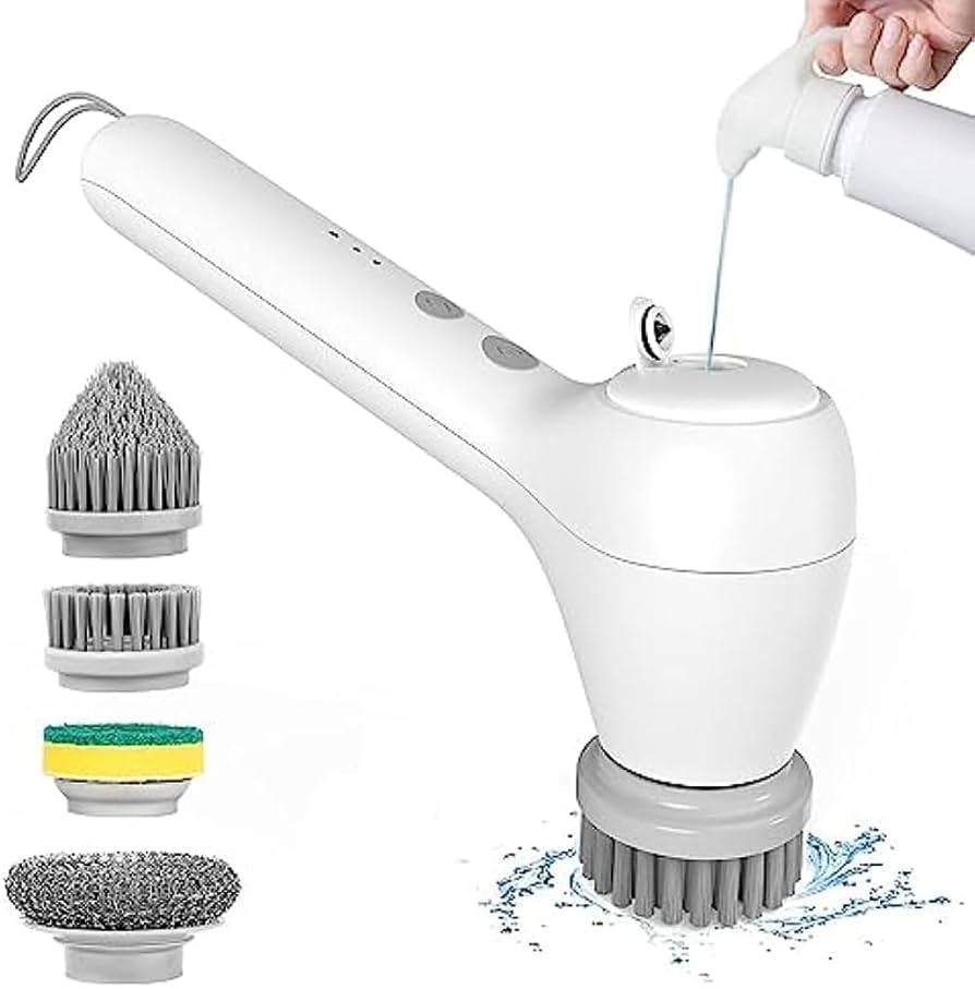 風呂 掃除 ブラシ 電動 バスポリッシャー 充電式  コードレス　手持ち式　簡単 2025新登場 バスポリッシャー コードレス型 電動ブラシ 電動お