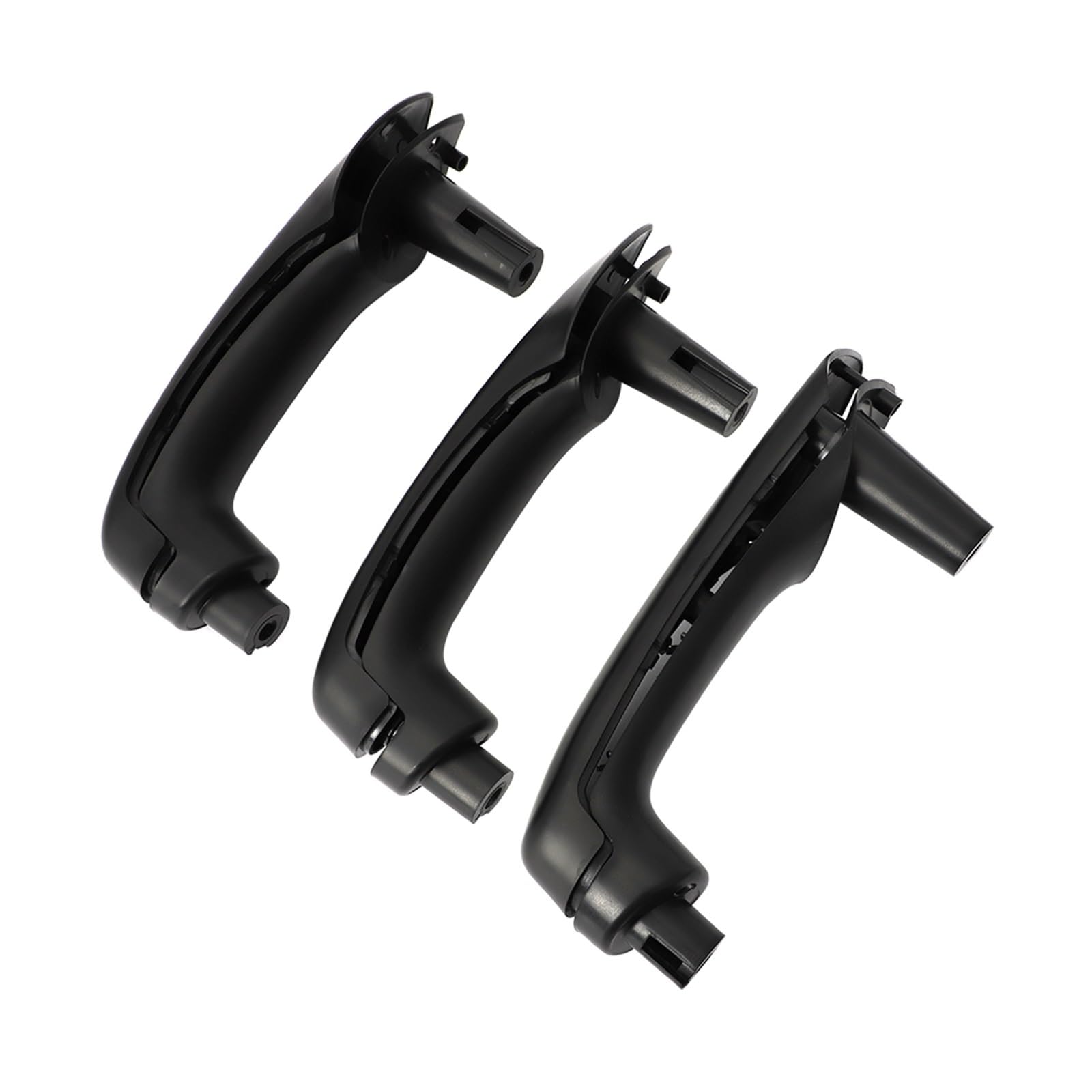 Nqkcuac 3 Door 3Pieces Door Pull Handle For Vw For Bora For Golf 4 Mk4 For Jetta 1999-20071J4867179a 3B1867171e7d Interior Grab Inside Handle Door Armrest(3 Door 3Pieces)
