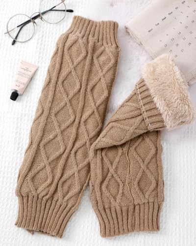 Image of Shihanee Fleece Leg Warmers Women