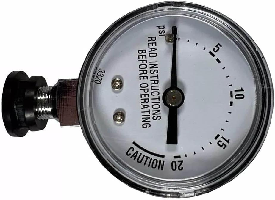 Replacement 85772 Stainless Steal Pressure Cooker Canner Steam Gauge for Presto 0175510 0175001 0175005 0175006 0175107