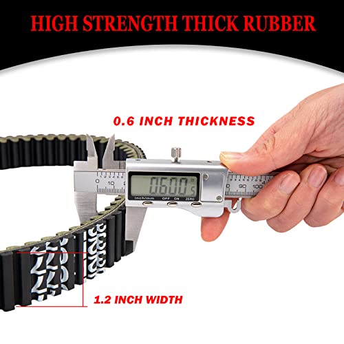 Gddghs 3211077 Drive Belt For Polaris Sportsman 400 500 Polaris Ranger 500 Polaris Scrambler 500 Polaris Magnum 325 Belt Replacement, Atv Ctv Utv Drive Belt 3211077 3211048 20G4022 #TOP5