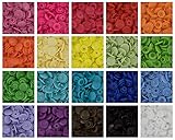 New 1000 Sets KAM Plastic/Resin Snaps/Snap for Diapers/Bibs/Cloth/PUL (You Choose 20 Colors)
