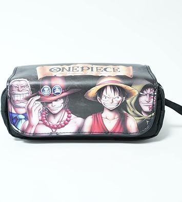 Amazon Co Jp ワンピース ルフィ Onepiece 筆箱 鉛筆ケース 鉛筆 大容量 エース ドラゴン 文房具 オフィス用品