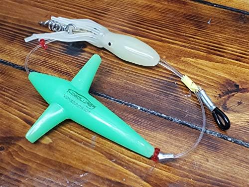 Lobo Lures Add-a-Bird Teaser Super Glow Make Any Lure a Daisy Chain