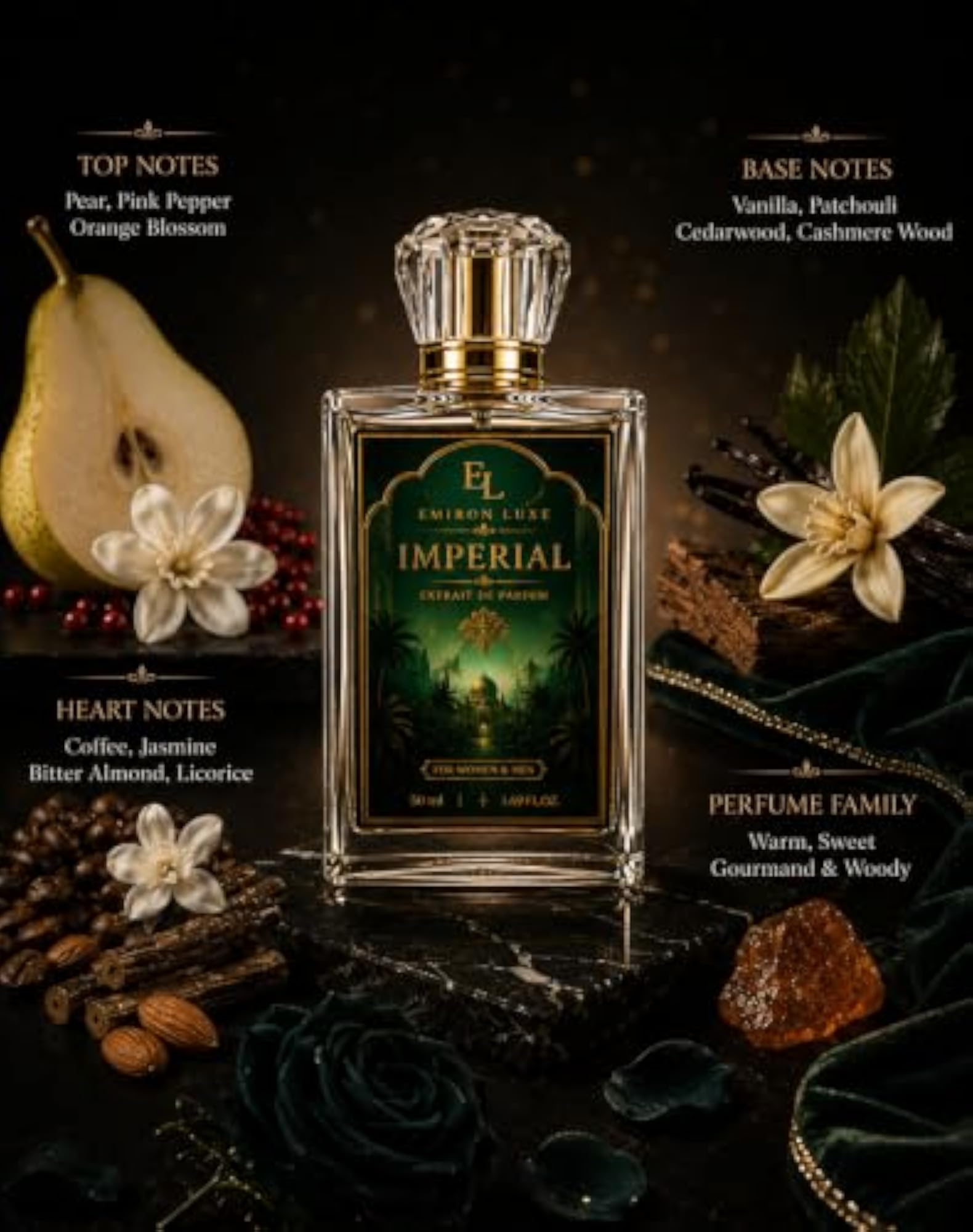 Imperial Extrait de Parfum 50 ml, Luxury Fragrance