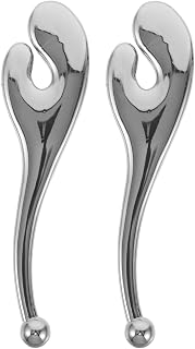 2 St Ögonkrämsapplikatorstift Hudvårdsverktyg Applikator Metall Kosmetisk Hudvårdsspatel Ögonmakeupspatel Metall Ögonkrämsstift Hudvårdstillbehör Verktyg Hudvårdsskopa Silver
