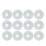 Almohadilla de fregado compatible con Dreame Bot, L10s Pro, L10s Ultra, S10/S10 Pro, Xiaomi Miji Omni, Roboter X10 y accesorios for aspiradoras.(12pcs)