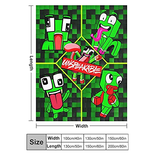 Anime Anti-Pilling Soft Plush Flannel Throw Blankets For Couch Sofa Bedding Living Room 50"X40" #TOP1