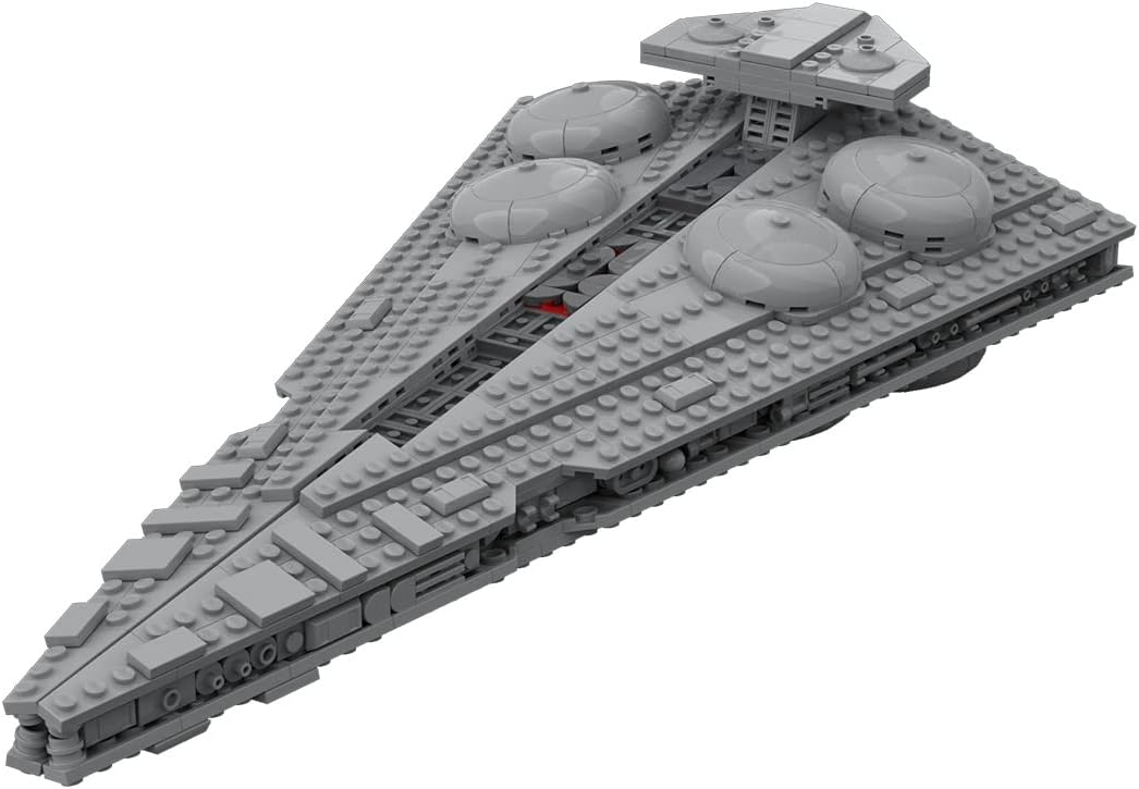 MBKE Technik - Bloques de construcción para nave espacial, clase interdictor de sci-fi Star Destroyer para Star Trek, MOC Kit de modelo de acorazado, compatible con Lego (922Pcs)