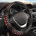 SAKTEPLE Car Steering Wheel Cover with Anti-Slip Lining, Universal 15 inch Wheel Cover, Fashion Car Interior Accessories for Women Men - Vintage American Flag