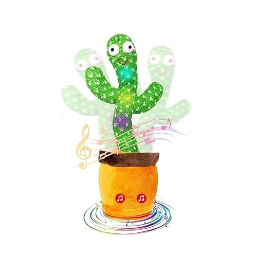 知育玩具 英語 おもちゃ 踊るサボテン ぬいぐるみ 動く 光る 歌う プレゼント 誕生日 女の子 男の子 1歳 2歳 3歳 幼児 赤ちゃん 120曲