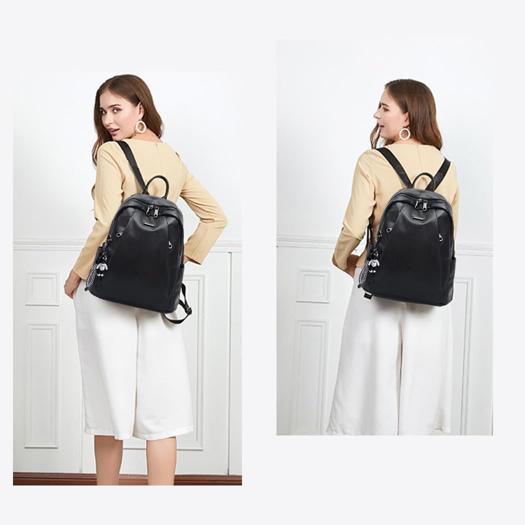 AINUOEY Donna Borse a Zaino Borsa a Zainetto Elegante Tracolla Zaini Firmate Marca Zainetti Antifurto PU pelle 76669 1 pz