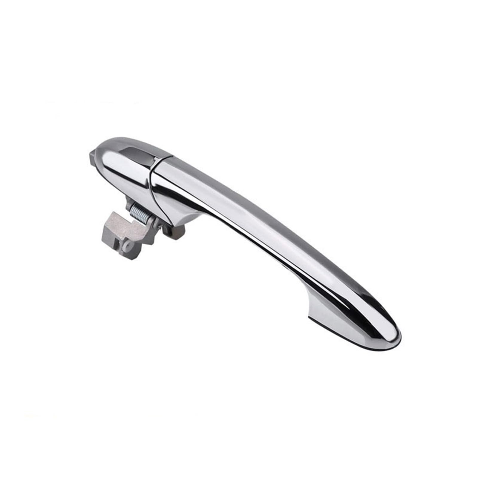 Trxjjvm for Fiat for 500 for 500C 2007-2018 Left/Right Hand Drive Exterior Door Handle Chrome 68069943AC 735485872 car Exterior Door Handle(RHD Passenger Side)