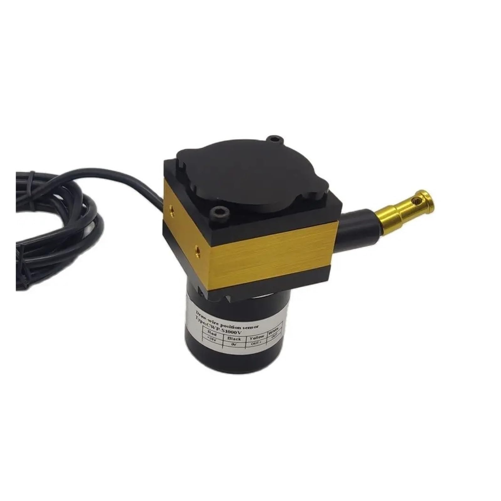 Capteur de déplacement à Sortie analogique CWP-S1000 4-20 mA 0-10 V avec Plage de Mesure de 1000 mm(4-20mA Output)