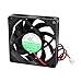 Ruilogod DC12V 70mm 7 cm Sleeve Computer Computer CPU Cooler Cooling Wentylator