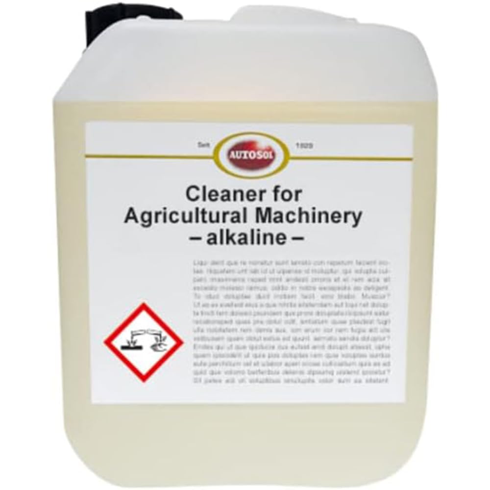 Autosol Limpiador AGRÍCOLA ALCALINO- 25 litros