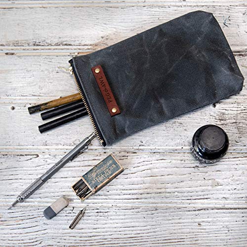 The Scribbler Pouch in Slate
