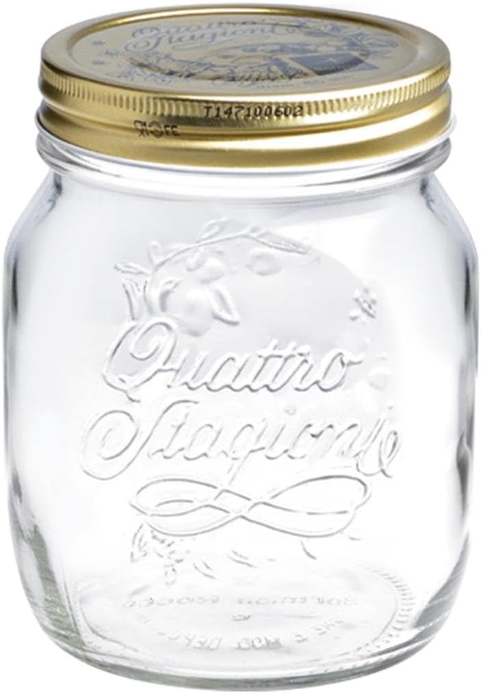 BORMIOLI ROCCO 6164207 Jars, 4 Seasons, 700 g, Bamboo