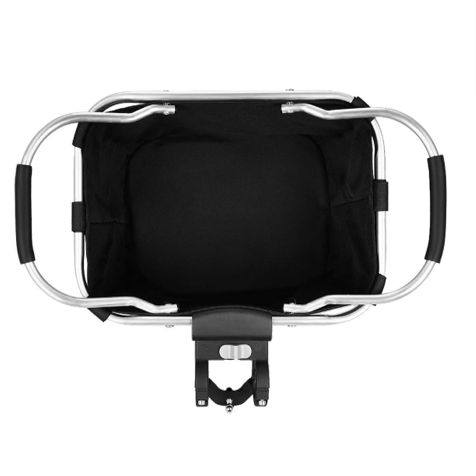 Cesta plegable para bicicleta, Cesta para bicicleta para perros, Fácil instalación Bolsa de cesta desmontable para bicicleta, con adaptador de manillar para perros pequeños, compras, pícnic