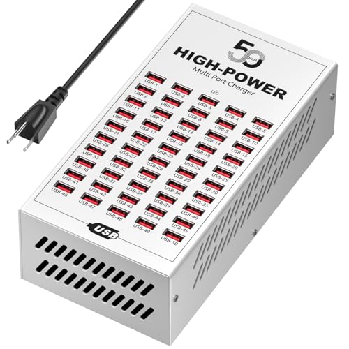 Hub USB 50 ports pour organiser la charge des tablettes à la maison