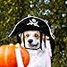 BESPORTBLE Halloween Pet Costume Pirate Hat Dog Halloween Pirate Cosplay Costume Halloween Party Hat Dress Up Costume Accessories for Dog Cat