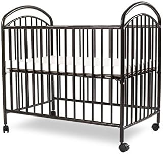 black metal baby crib