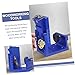 jojofuny Set Portable Drilling Guide Locator 15° Angle Woodworking Tool for Precise Pocket Hole Drilling Random Color