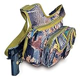 Explorer Wildland -Mossy Oak Realtree Like- Hunting Camo Multi-Functional Tactical Messenger Bag - Documents Bag- Multiple Pocket & Compartments