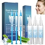 6pcs Mullend Gum Repair Gel,Mullein Gum Repair Gel,Teeth Whitening Essence Pen,Gum Shield Therapy Gel,GumShield Soothing Gel for Sensitive Teeth Receding GumsCare,Deeply Cleaning Revitalizes OralCare