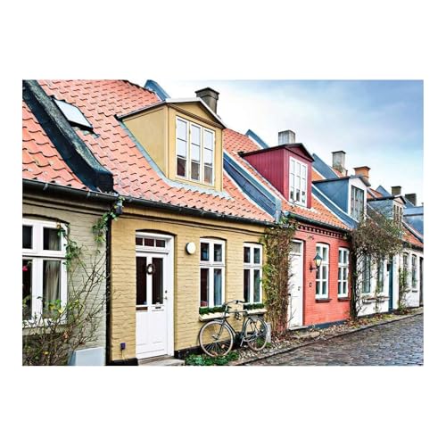 Puzzle 1000 piezas para adultos Ravensburger, ideal para relajarse reviviendo Dinamarca en casa