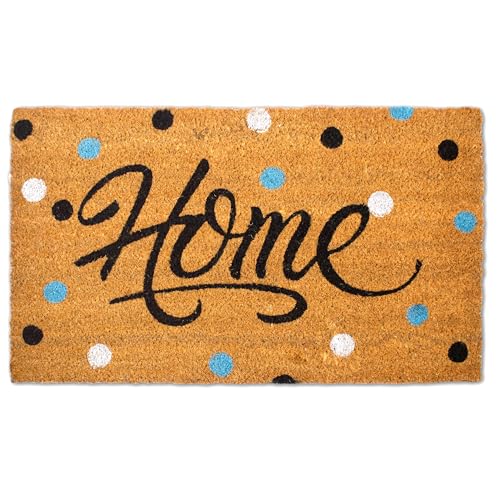 LUA VIKA Coir Doormat - Home colours - 40x70 cm - Outdoor Door mat - Front Door mat outside - Doormats outside - Image 4