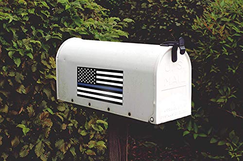 Imán Decorativo Bandera Americana Línea Azul 4x6 Pulgadas miniatura 6