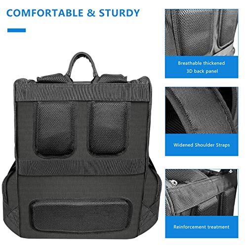 FPVtosky - Mochila para PS5 y PSVR2, 2 en 1, gran bolsa de viaje para PlayStation VR2 y PS 5, funda de almacenamiento protectora compatible con los accesorios de juego PlayStation 5 y PS VR2 - imagen 4