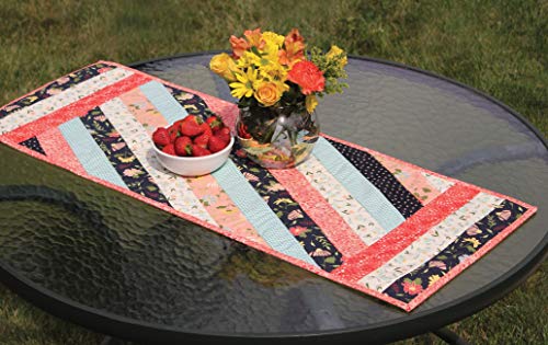 June Tailor Quilt As You Go Table Runner - Jakarta Design, Natural #TOP1