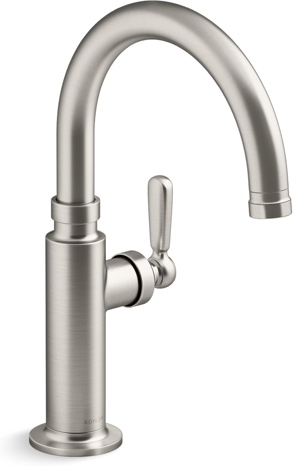 Kohler K28357-VS Edalyn by Studio McGee 1.5 GPM Single Hole Bar Faucet Vibrant Stainless