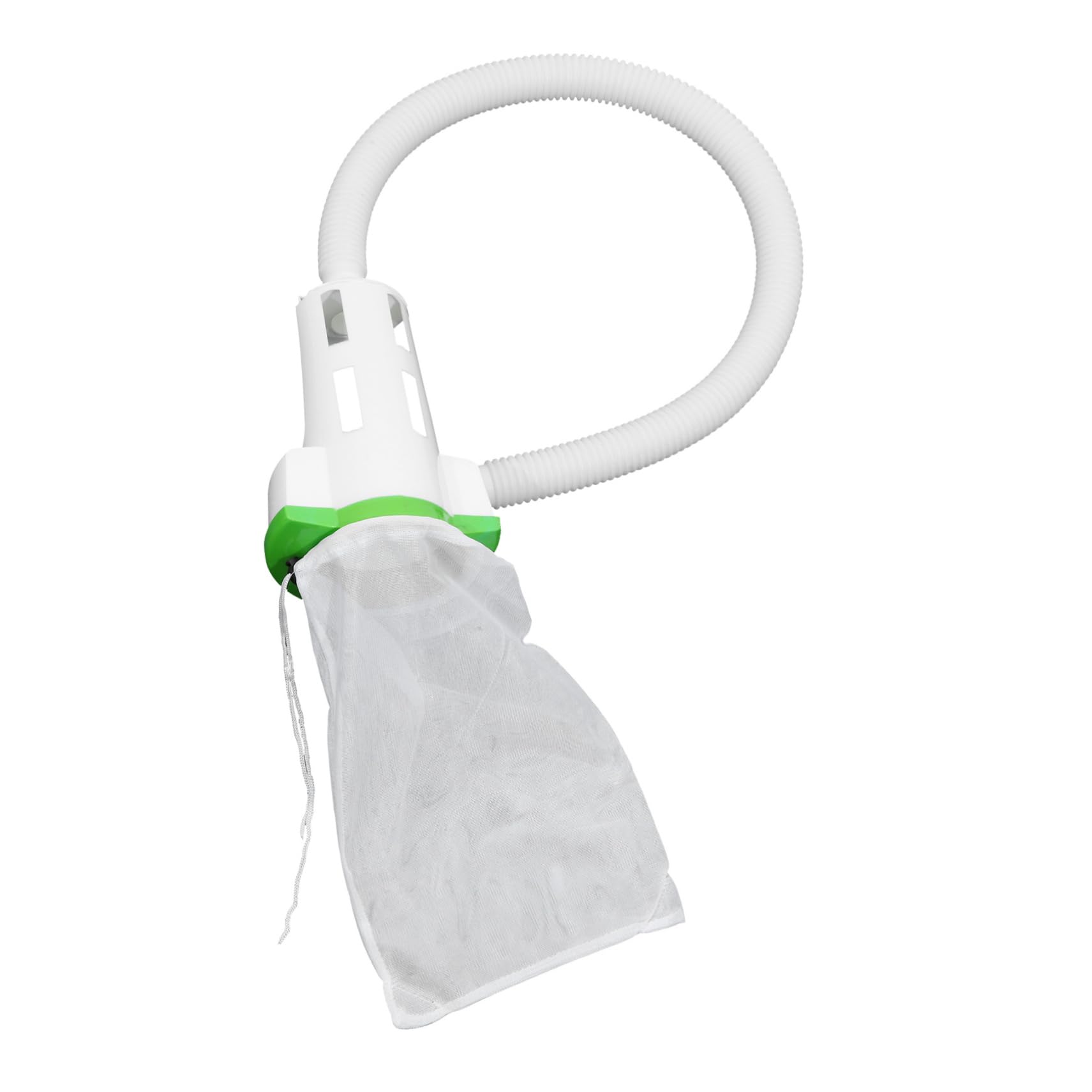 Toddmomy Lot de 1 Set de Set de Chaussette de Piscine en Abs Blanc, Grosse Capacité, Imperméable, pour Collecter Feuilles Mortes et Débris au Jardin Piscine