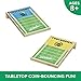 Hasbro Gaming Coinhole Touchdown Coin-Tossing Table Top Cornhole Party Game Ages 8 and Up (Amazon Exclusive)