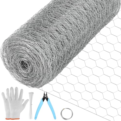 Clôture en fil argenté durable avec accessoires de montage